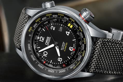 aviation watch with altimeter.